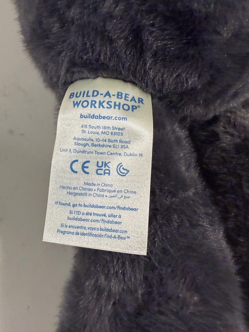 NWT Build-A-Bear Posable Plush Bat - Picture 4 of 6